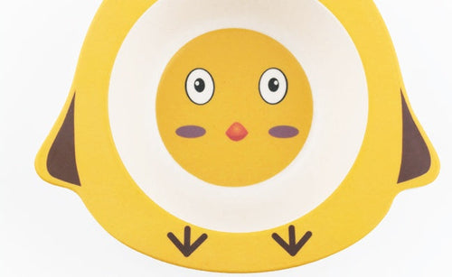 Children bowl Feeding Dishes Baby Plate Animal Creative Dinnerware