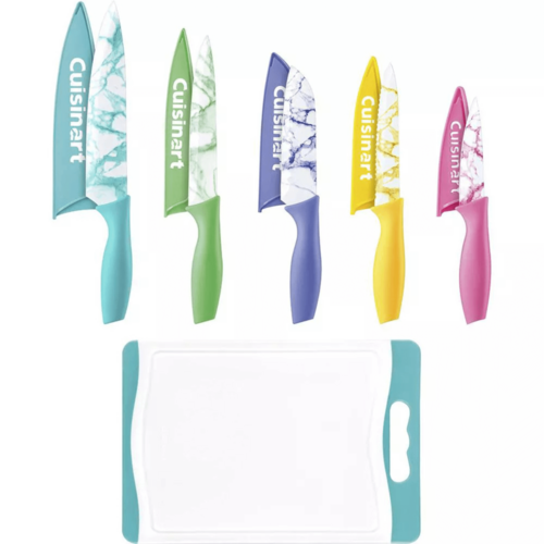 Cuisinart Advantage Cutlery 11-Piece Cutting Board and Marble Knife