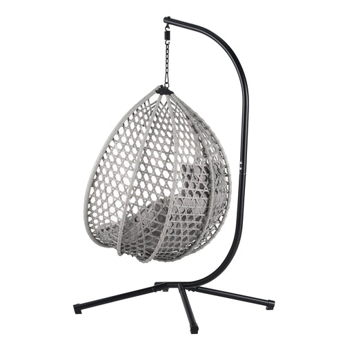 Versatile Hanging Egg Chair for Indoor and Outdoor Use
