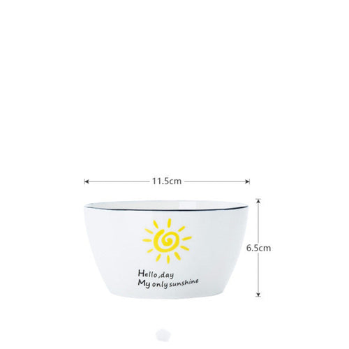 Dishes set household ceramics