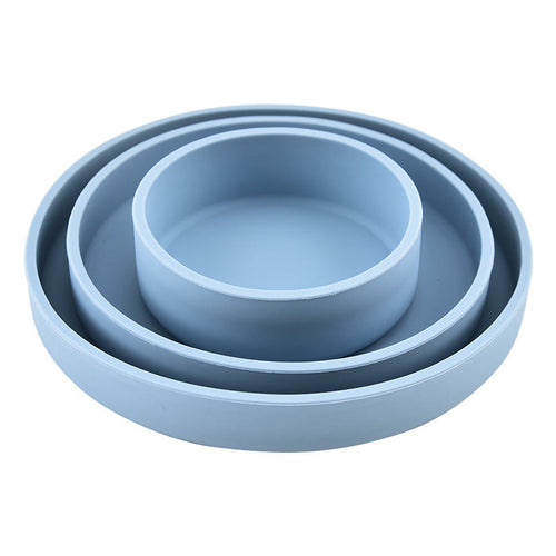 Baby Training And Feeding Silicone Dinner Plate Baby Food Supplement