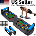 28 in 1 Push Up Rack Board System Fitness Workout Train Home Gym