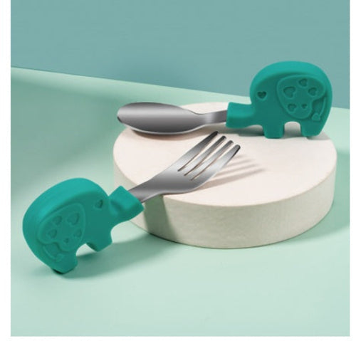 Silicone Baby Dishes for Children's Tableware Plate Non-slip Baby