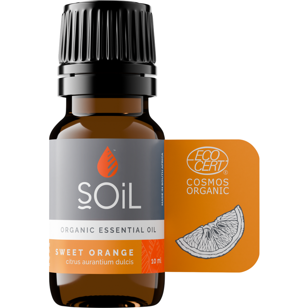Organic Orange Essential Oil (Citrus Sinensis) 10ml