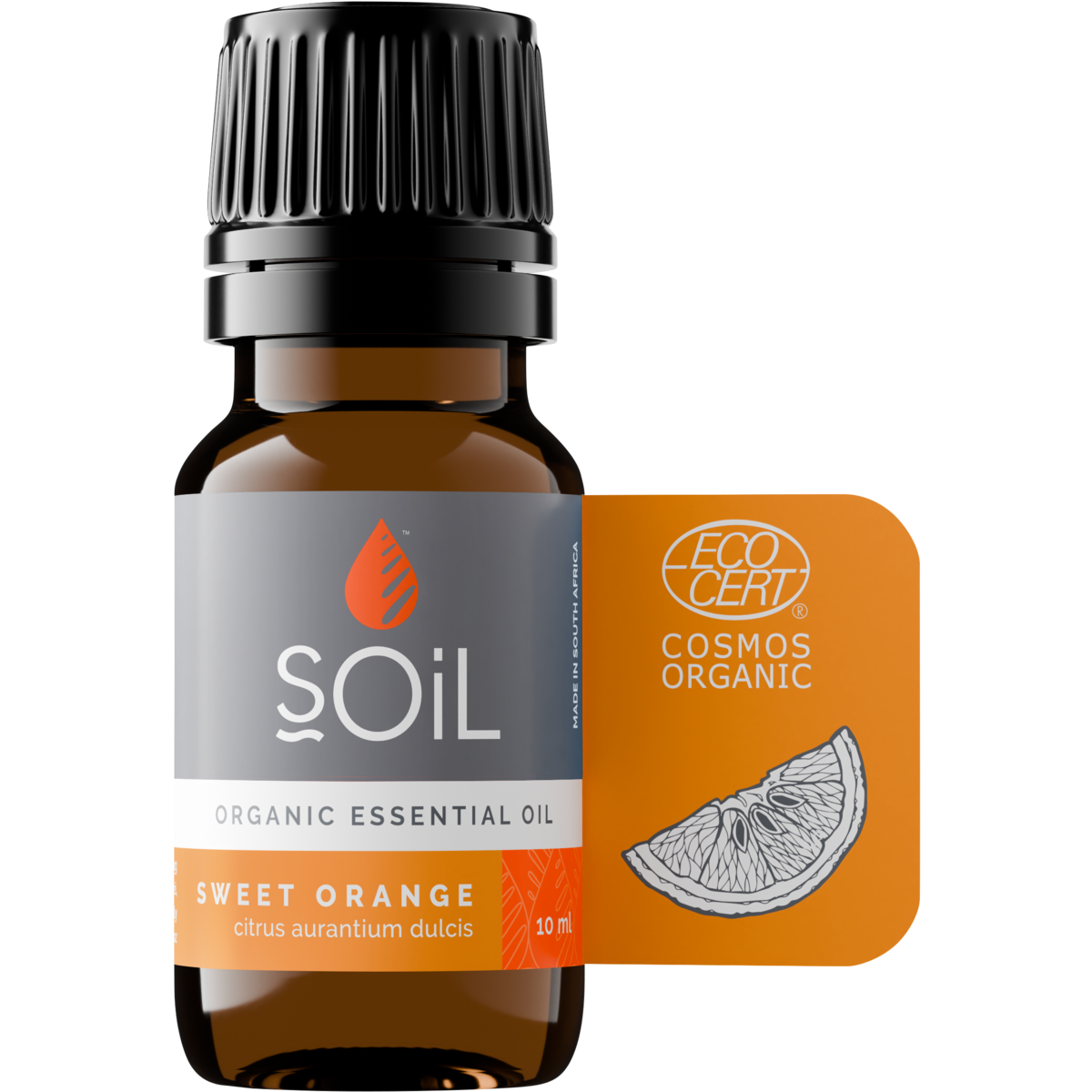 Organic Orange Essential Oil (Citrus Sinensis) 10ml