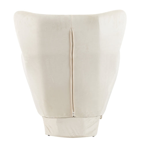 Furniture Style 2 in 1 Pet Friendly  Modern Velvet Lounge Chair,