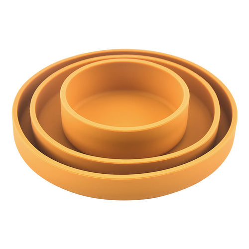 Baby Training And Feeding Silicone Dinner Plate Baby Food Supplement