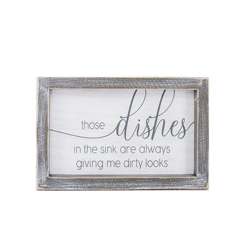 Dirty Dishes & Looks