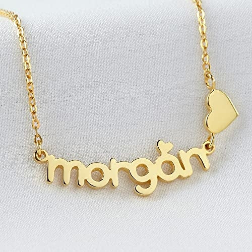 Little Girls Necklace, Toddler Name Necklace, Tween Girls Gift