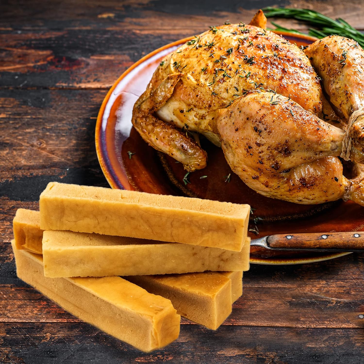 Peanut Butter Flavor Gold Yak Chews for Large Dogs (1 lb to 5lb Bags)