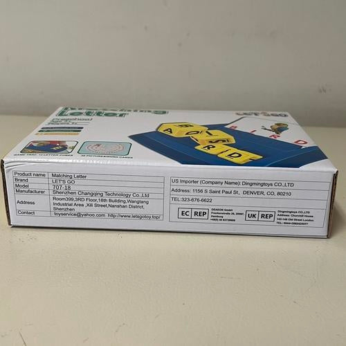 Toys for 3-8 Year Olds Boys, Spelling Games for Kids Ages 4-8 Matching