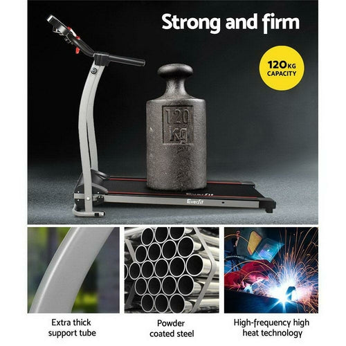 Everfit Treadmill Electric Home Gym Fitness Exercise Machine Foldable