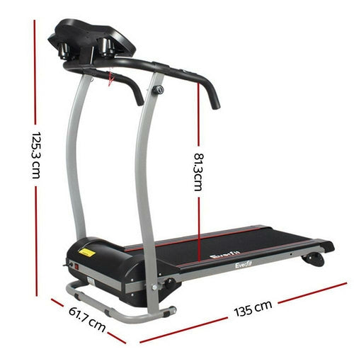 Everfit Treadmill Electric Home Gym Fitness Exercise Machine Foldable
