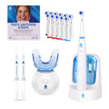 Pursonic Advanced Smile Care Bundle – LED Whitening Kit, Whitening Strips, & Electric Toothbrush