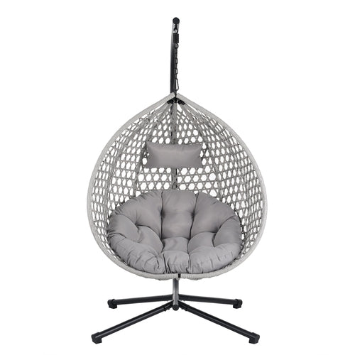 Versatile Hanging Egg Chair for Indoor and Outdoor Use