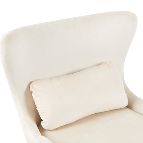 Furniture Style 2 in 1 Pet Friendly  Modern Velvet Lounge Chair,