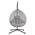Versatile Hanging Egg Chair for Indoor and Outdoor Use