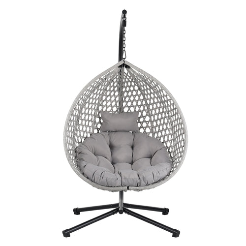 Versatile Hanging Egg Chair for Indoor and Outdoor Use