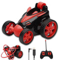 Rechargeable 360 Degree Stunt Car Toy Red