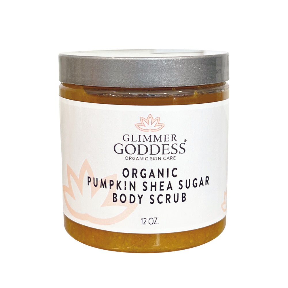 Organic Pumpkin Shea Sugar Body Scrub – Fall Scented Exfoliator for Glowing, Smooth Skin
