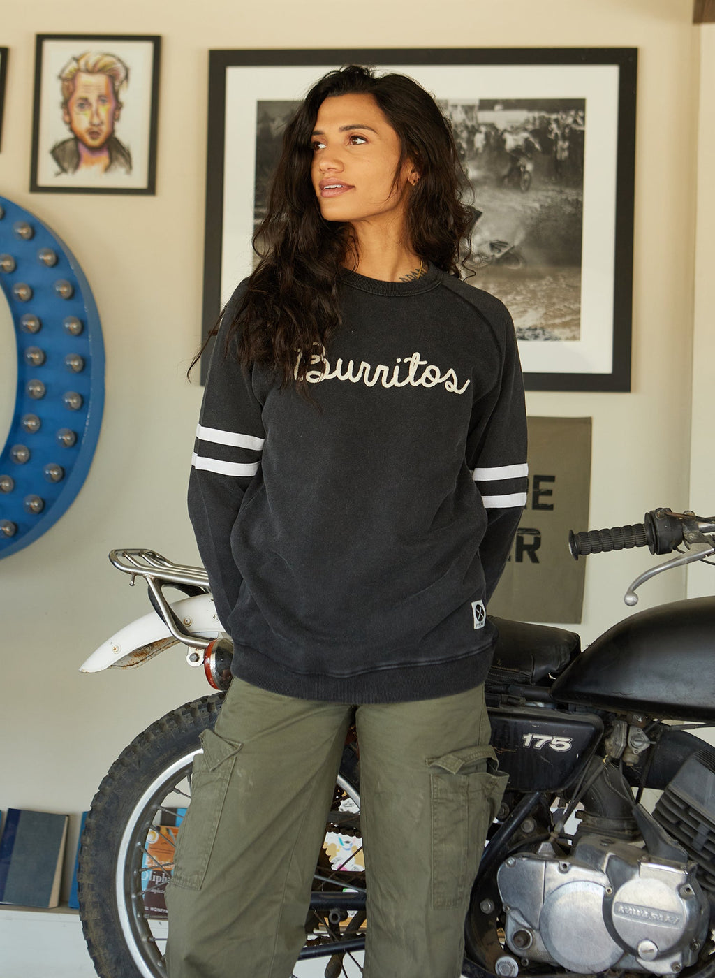 Burritos Chainstitch Sweatshirt