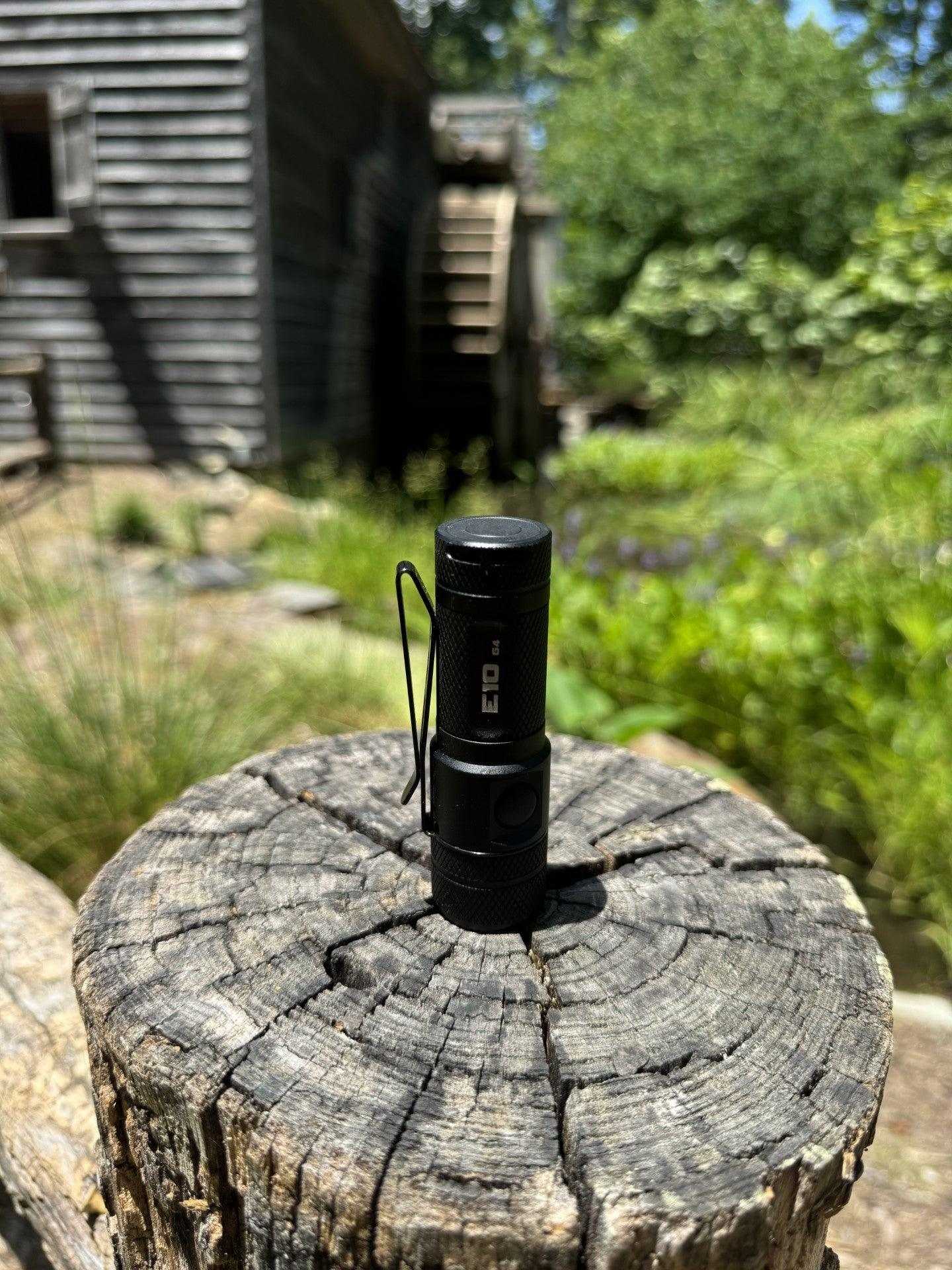 E10-GEN4 1,200 Lumen Magnetic Tail Cap EDC Flashlight